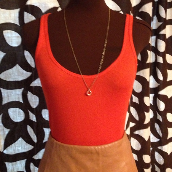 Vince Distressed Lambskin Mini Skirt - Picture 2 of 4